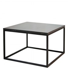 Прямоугольный стол в стиле лофт, ножки из стали, черные.014-249